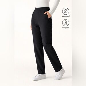 OGL Black Waterproof Stretch Fleece Tapered Pant Size Small NWOT